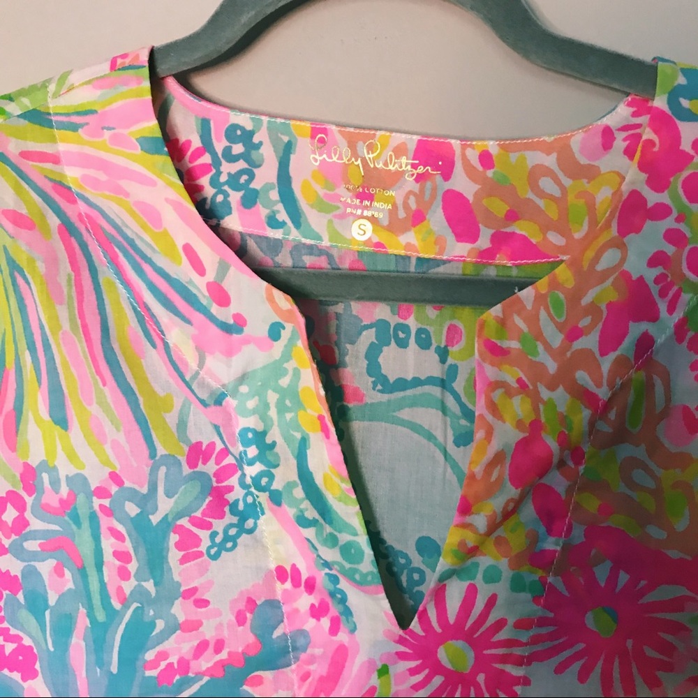 ‼️SOLD Lilly Pulitzer pullover cover up NWOT - Picture 3 of 3
